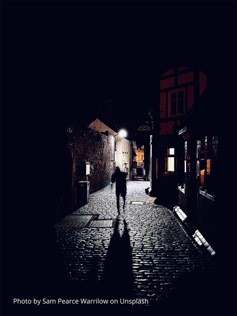 Paranormal Post Traumatic Stress Disorder. Dark Alley
